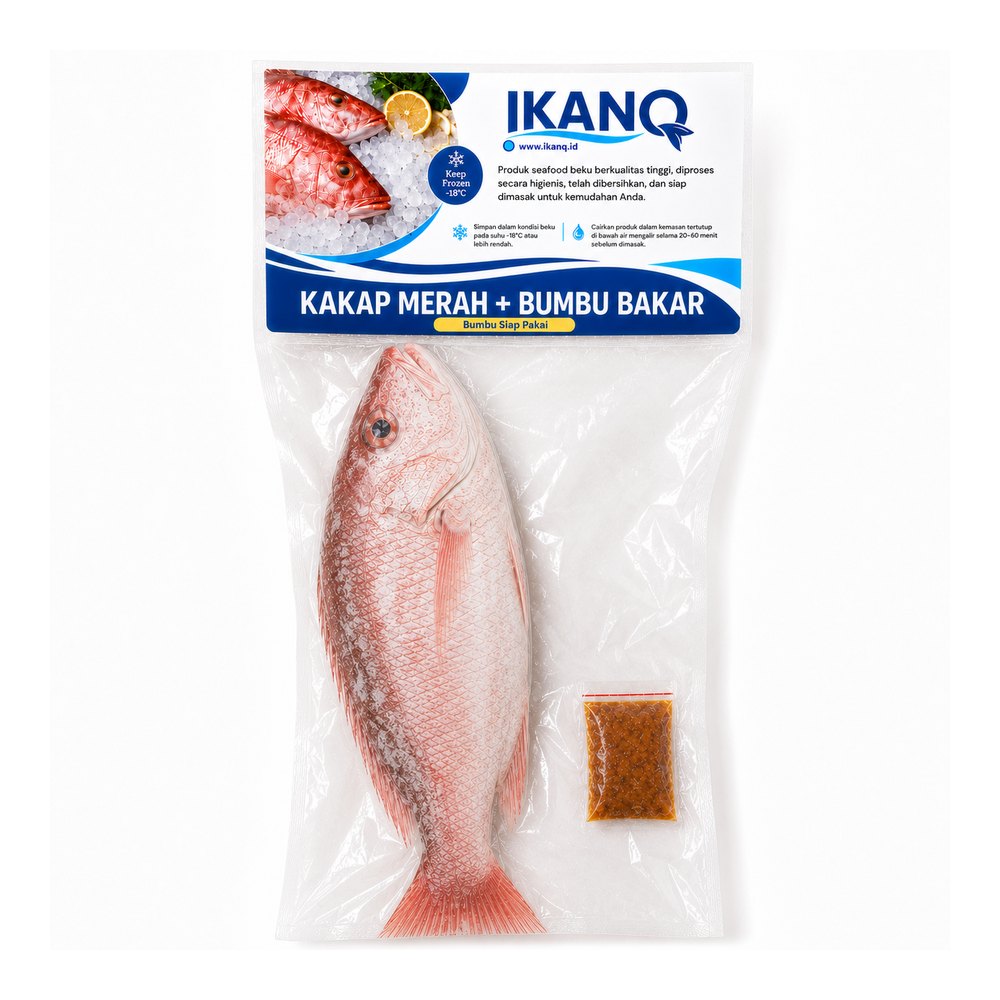 Ikan Kakap Merah + Bumbu Bakar