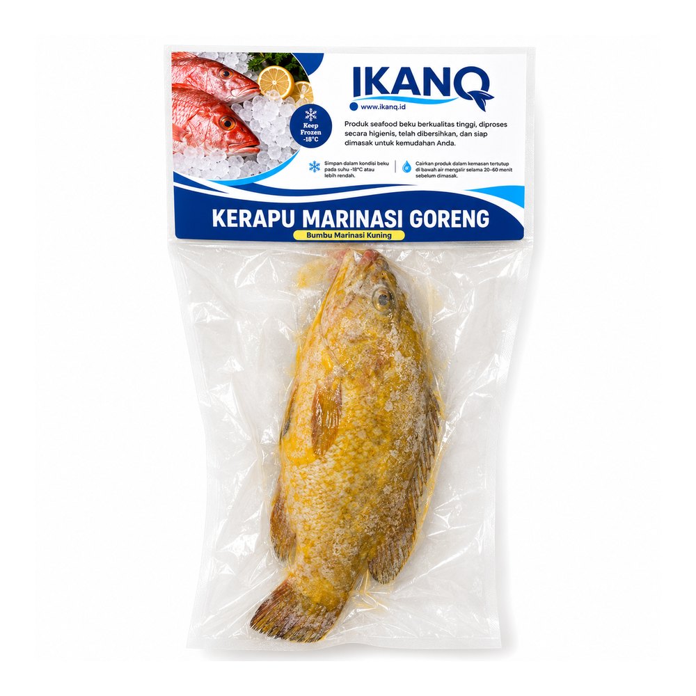 Ikan Kerapu Marinasi Goreng