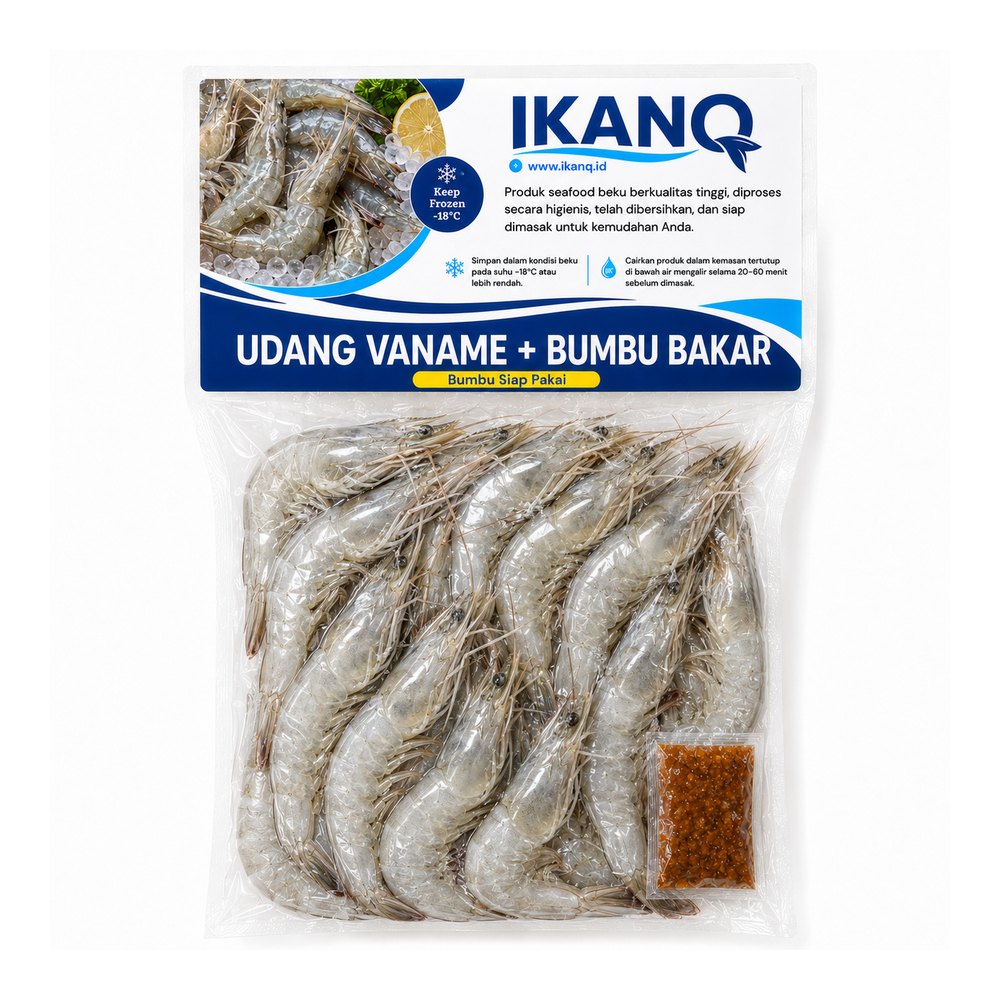 Udang Vaname + Bumbu Bakar